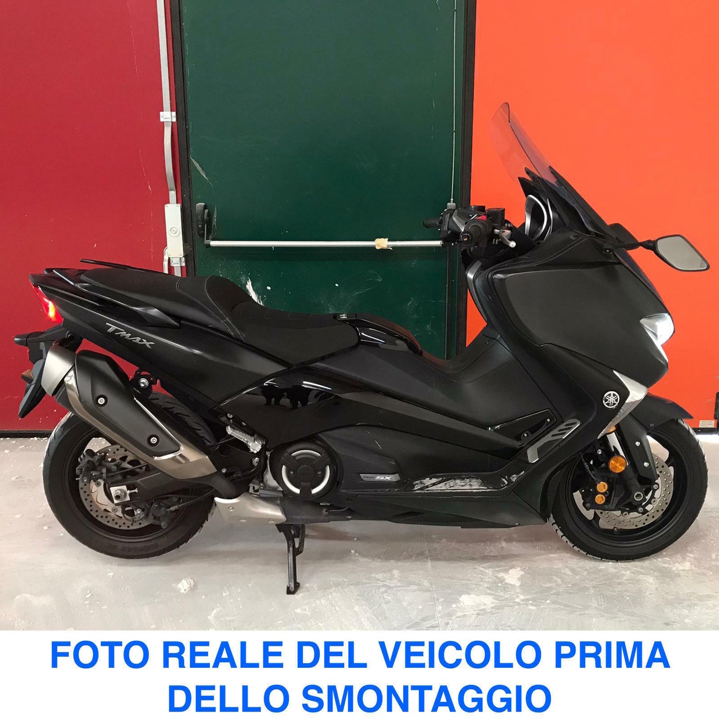 Cavalletto Laterale YAMAHA T-MAX 530 SX 2017 Cavalletto Laterale Supporto Nero C