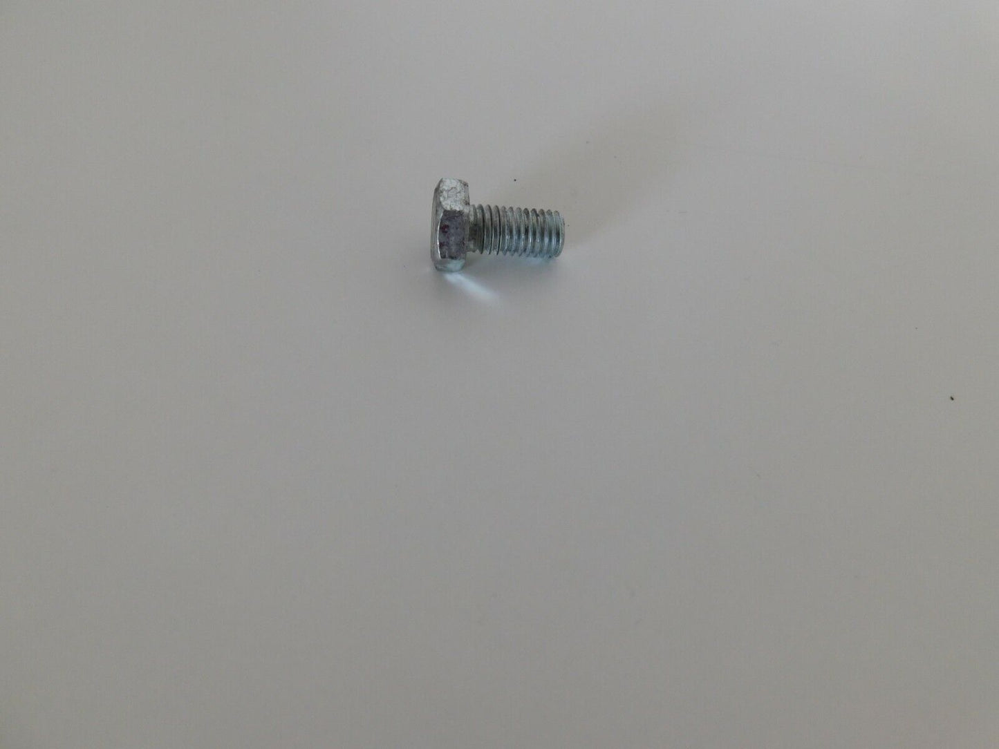 Pivot screw bolt with rust and slightly defective thread