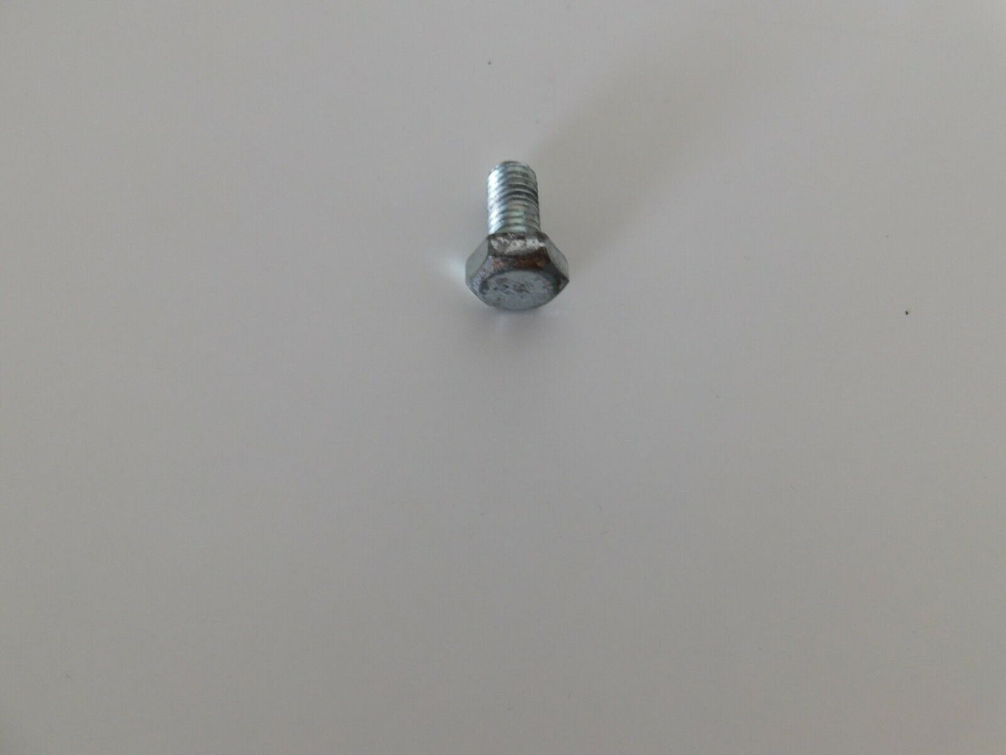 Pivot screw bolt with rust and slightly defective thread